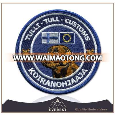 High quality custom embroidery badge